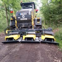 Dreifachplattenverdichter - Dreifachrüttelplatte Graderanbau Volvo BPV 3HG